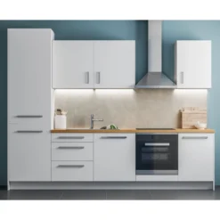 MaxLED 500 Comfort Set kitchen 1,8m IP44Cover 2700K 11W 230/24V 20VA Silber Kst