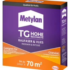 MetylanTapetenkleister Raufaser & Vlies Granulat TG Hohe Reichweite 500 g