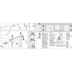 Mini-Rollo Thermo weiss 45x150cm