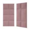 Mollis Polsterpaneele altrosa 30 x 30 cm
