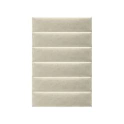 Mollis Polsterpaneele beige 60 x 15 cm