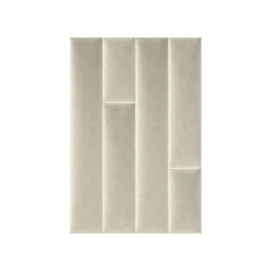 Mollis Polsterpaneele beige 60 x 15 cm