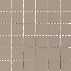 Mosaikfliese Vitra Uni Dark Mink 30 x 30 cm