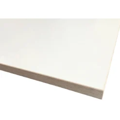 Multiplexplatte Tischplatte weiß 65 x 65 x 2,7 cm