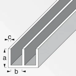 MyTool Führungsschienenprofil 6 x 15,9 x 6 cm 1m unten
