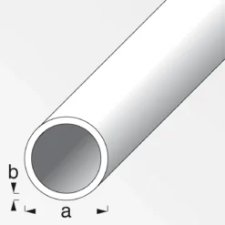 MyTool Rundrohr 20 cm 1m silber