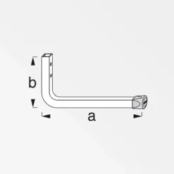 MyTool Wandhaken 350 mm verzinkt