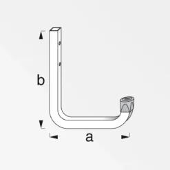 MyTool Wandhaken 115 mm verzinkt