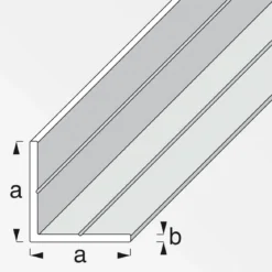 MyTool Winkel 15,5 mm 2,5m gleichschenklig weiß