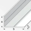MyTool Winkel 29,5 x 53,6 mm 2,5m ungleichschenklig blank