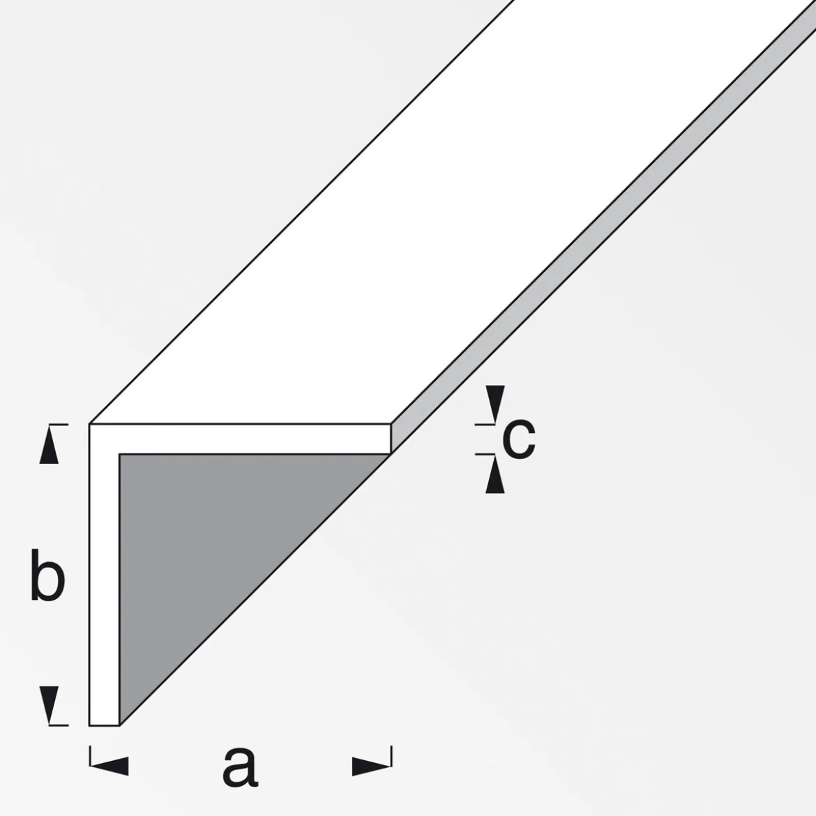 MyTool Winkel 25 x 25 x 3 mm 2m kaltgewalzt