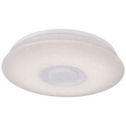 näve LED-Deckenleuchte Ottawa mit Bluetooth weiß