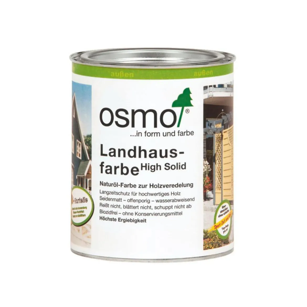 Osmo Landhausfarbe Labrador-Blau 750ml