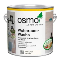 Osmo Wohnraum-Wachs Weiß deckend 2,5 L