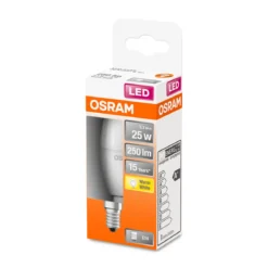 Osram LED-Leuchtmittel E14 warmweiß 25W matt A+