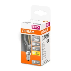 Osram LED-Leuchtmittel E14 60W klar
