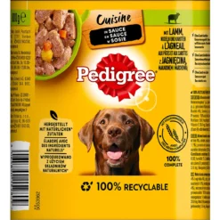 Pedigree Nassfutter Cuisine in Sauce Lamm 800 g