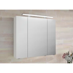 Pelipal Spiegelschrank Asti braun 122 x 1,6 x 26,5 cm