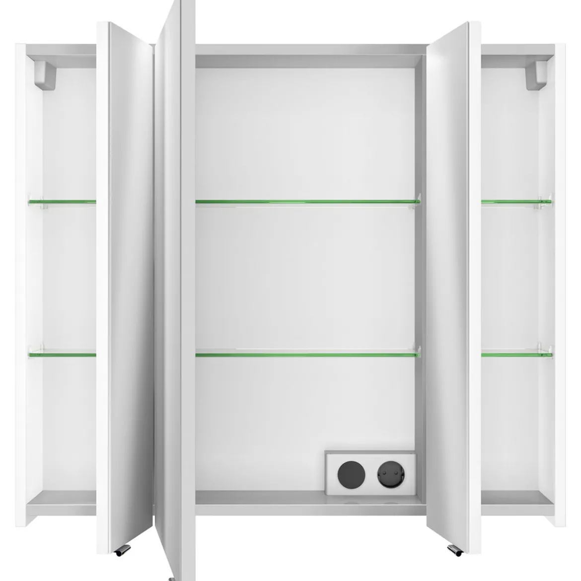 Pelipal Spiegelschrank Asti braun 82 x 1,6 x 26,5 cm