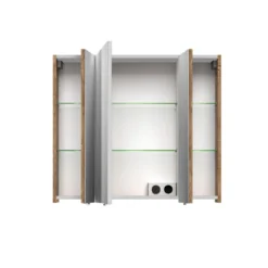 Pelipal Spiegelschrank Asti braun 82 x 1,6 x 26,5 cm