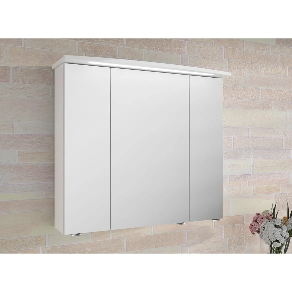 Pelipal Spiegelschrank Trentino weiß 105 x 72 x 20 cm