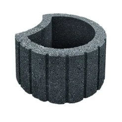 Pflanzring groß 48x30 cm anthrazit