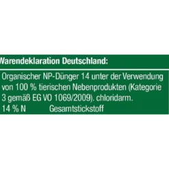 Plantiflor BIO Hornmehl 2,5 kg