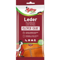Poliboy Leder-Feuchttücher 20 Stück