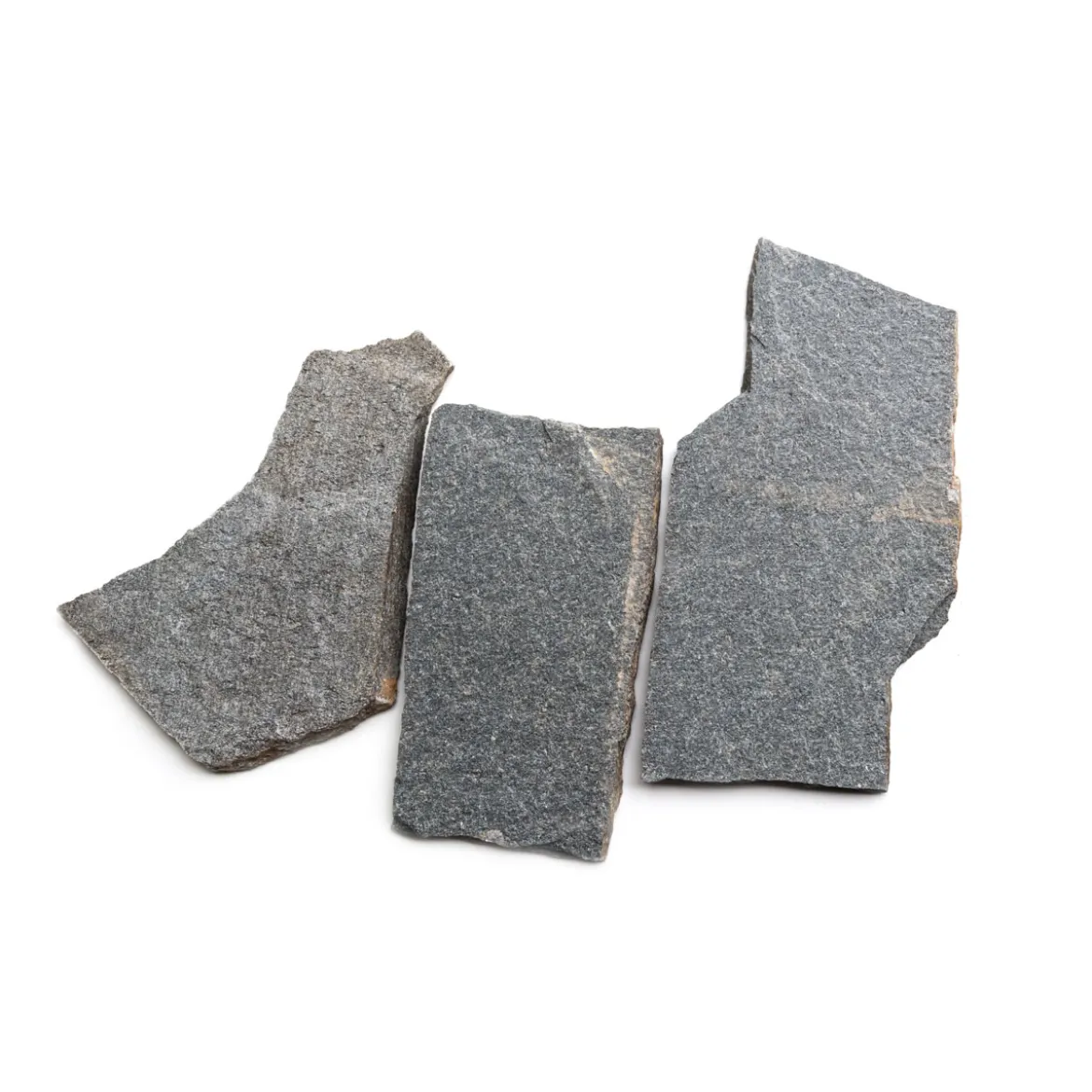 Polygonalplatte Quarzit Grau 1-2 cm