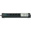 Premium-Line 6fach schwarz DE3m H05VV-F3G1,5 mit Schalter/2 permanent