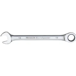 Proxxon Industrial Gabel-Ringschlüssel MicroSpeeder mit Knarrenfunktion 17 mm