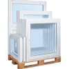 PVC Fenster 71 3-fach Glas 0800/0500LS1flg. DK weiss/weiss