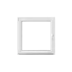 PVC Fenster 71 3-fach Glas 1200/1200LS1flg. DK weiss/weiss