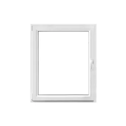 PVC Fenster 71 3-fach Glas 1000/1200LS1flg. DK weiss/weiss