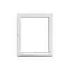 PVC Fenster 71 3-fach Glas 0750/1000RS1flg. DK weiss/weiss