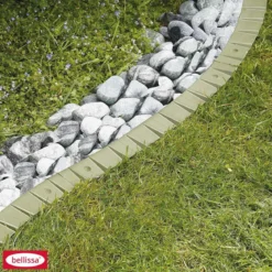 Rasenkante Comfort Kunststoff 50 x 11 x 5 cm