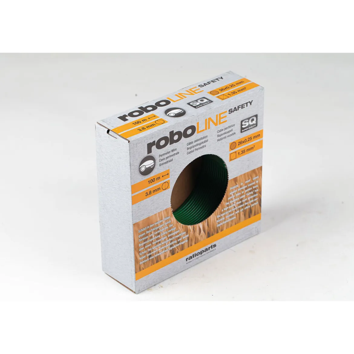 Ratioparts Begrenzungskabel Safety 100m