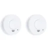 Rauchmelder 2er Set 1-jahres Batterie