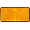 Reflektor orange viereckig 2 Stueck