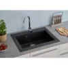 Respekta Spuele Schwarz, 66 cmTemperaturbest. bis 180 Grad C wechsels.