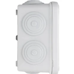 REV Ritter Feuchtraum-Abzweigkasten 8,4 cm IP54 Aufputz grau