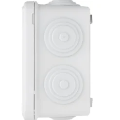 REV Ritter Feuchtraum-Abzweigkasten 8,4 cm IP54 Aufputz grau