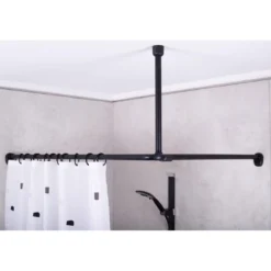 RidderDeckenstütze Wien Durchmesser 25 mm ca 55 cm schwarz