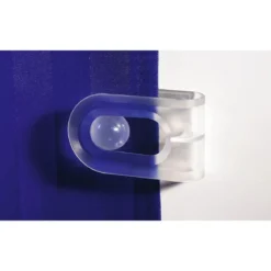 RidderDuschvorhangklammer Fix It transparent 2 Stück