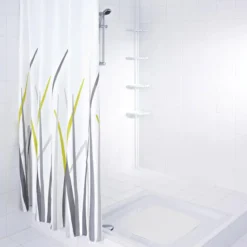 RidderTeleskop-Duscheckregal mit 4 Ablagen 130-260 cm weiß