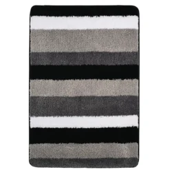 RidderTeppich Carl 60 x 90 cm grau Polyester