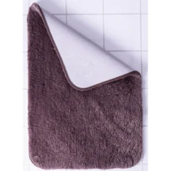 RidderTeppich Chic 60 x 90 cm rot Polyester-Microfaser