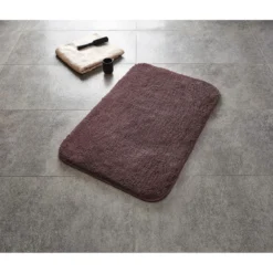 RidderTeppich Chic 55 x 50 cm stone Polyester-Microfaser