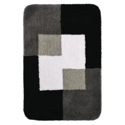 RidderTeppich Coins 60 x 90 cm grau Polyester