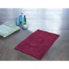 RidderTeppich Soft 55 x 85 cm beere Polyester-Microfaser